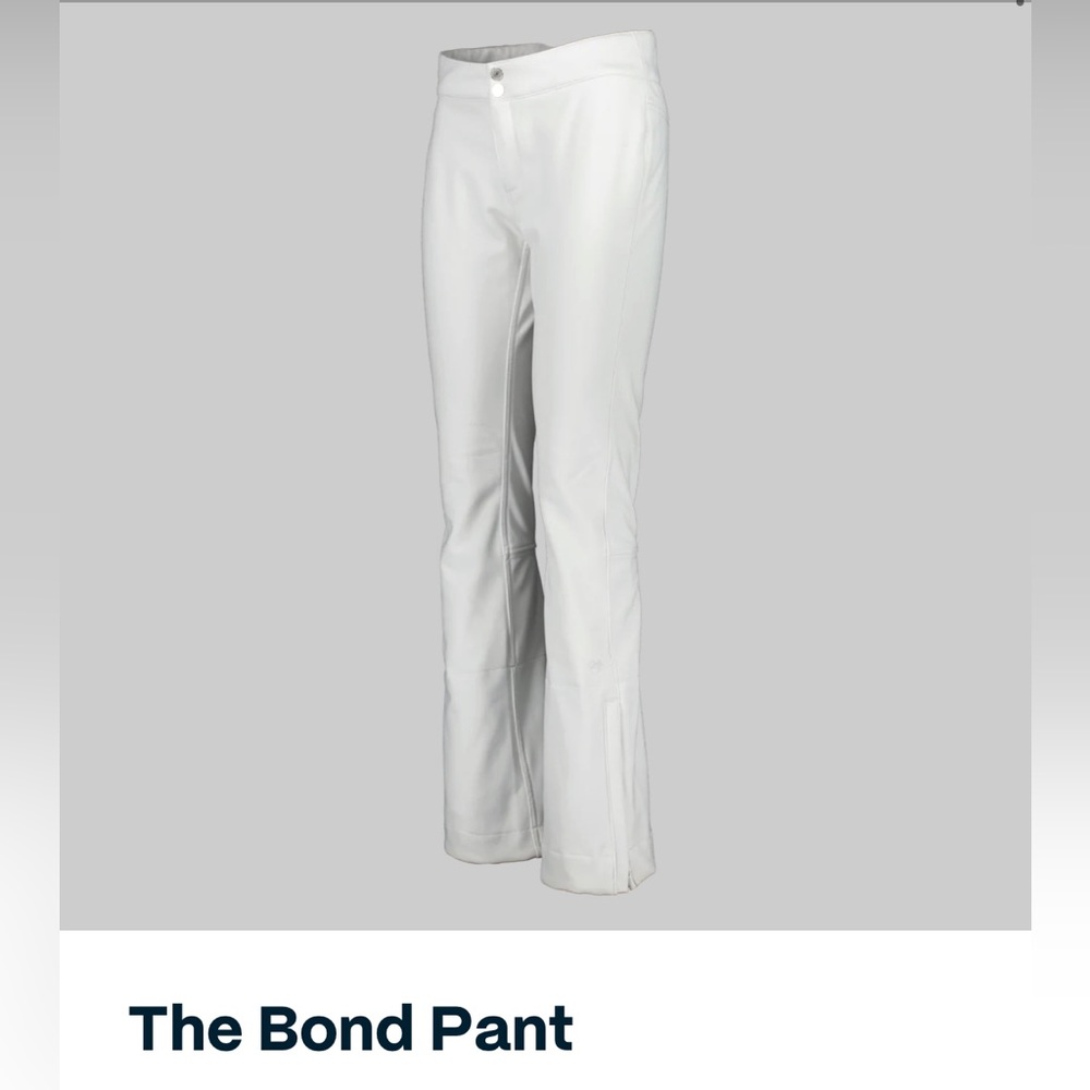 EUC Obermeyer Bond Pant in white. Pet and smoke- free home